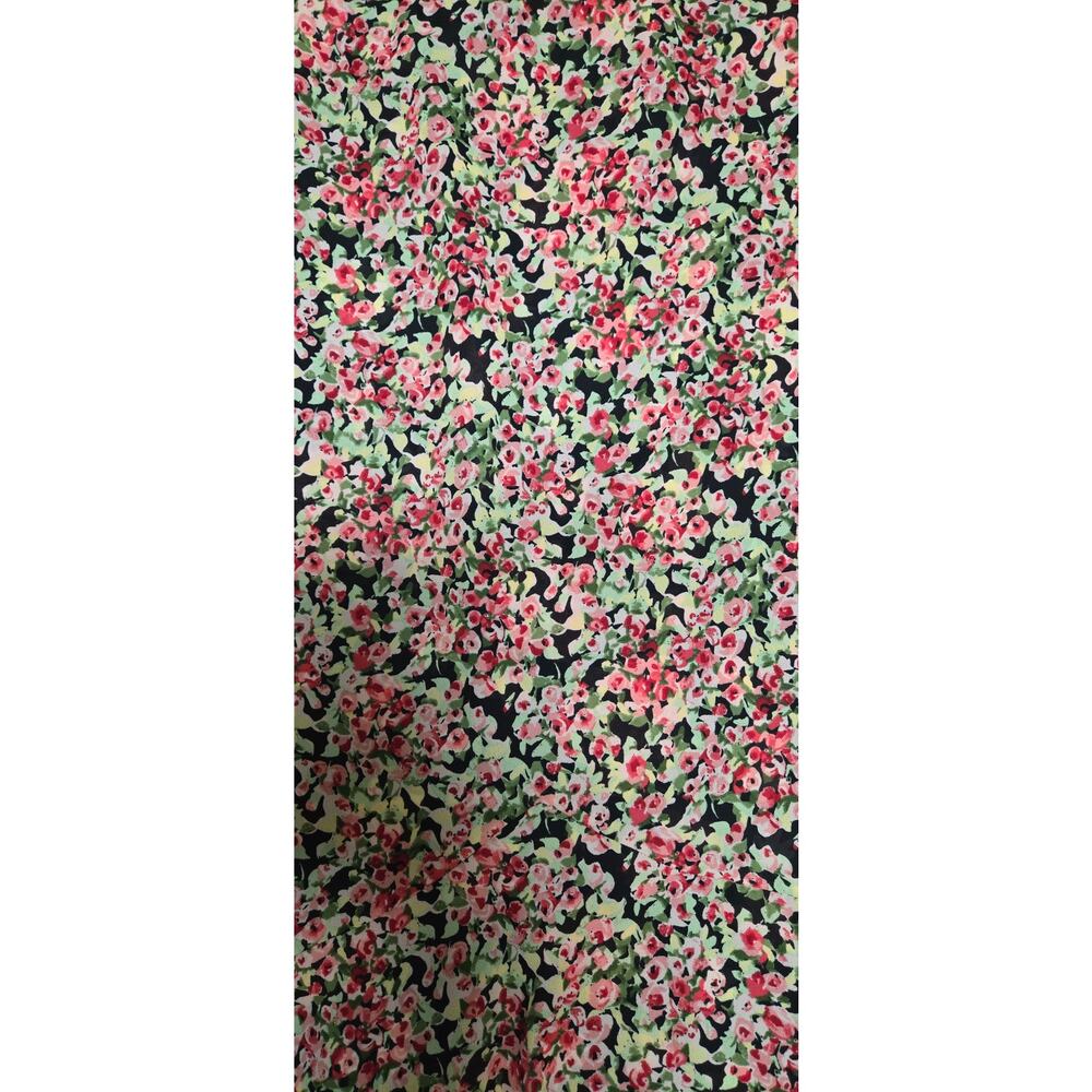Vintage Boho Chic Maxi skirt Christopher Banks reversible floral office SZ L - Picture 3 of 11